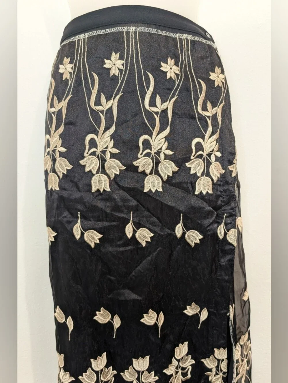 VTG Richmond Denim Y2K Whimsigoth Dark Romantic Witchy Feminine Chic Skirt 2